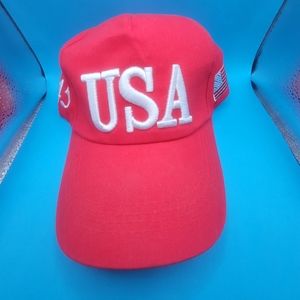 45th Presidential USA Red Hat NWOT